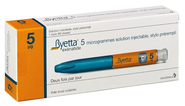 Photo de conditionnement <span class='vidalbox-gamme-product'>(BYETTA 5 µg sol inj en stylo prérempli)</span>