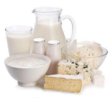 Aliments riches en lactose.