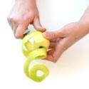 pomme épluchée