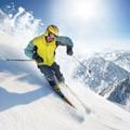 skieur avec casque